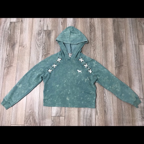 Victoria’s Secret Pink cropped slouchy pullover - Picture 1 of 4